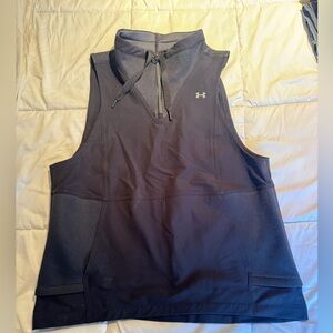 Under Armour Black Pullover with Mesh Accents
